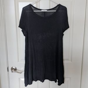 Acemi Black T-shirt Dress